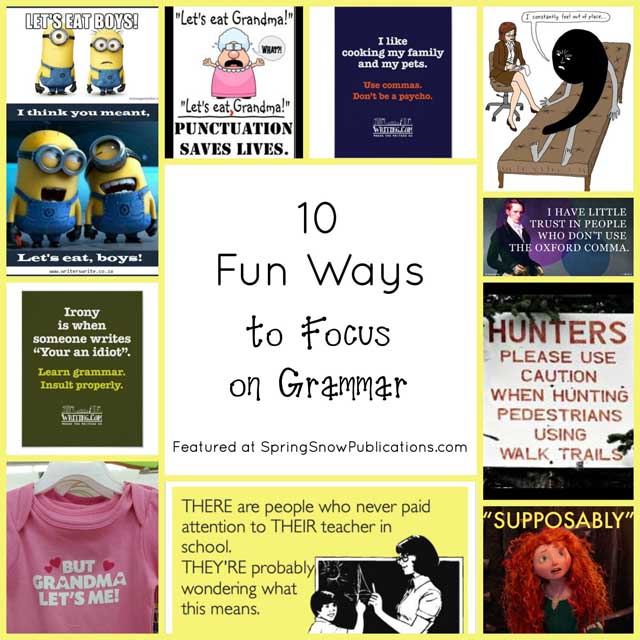 10 Fun Ways to Focus on Grammar